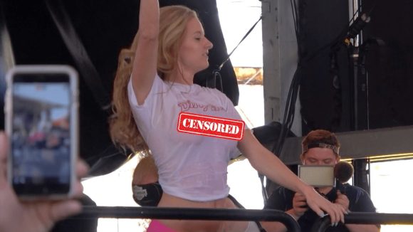 Two Rounds Of Wet T-Shirt Contest